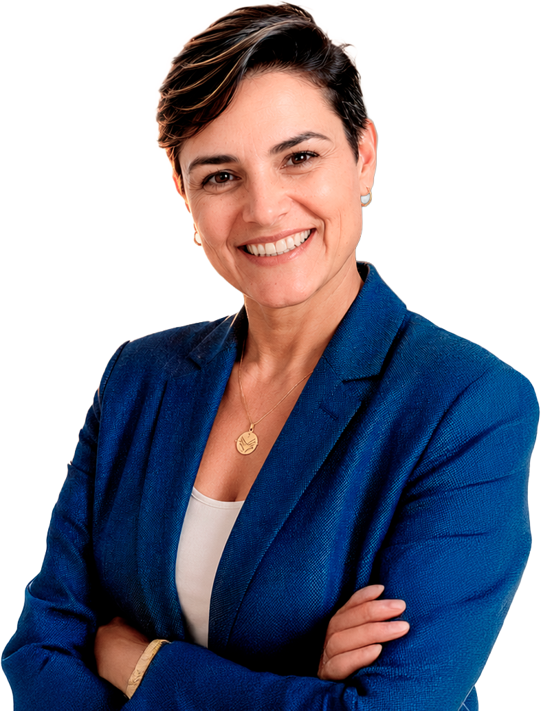 Silvana Maria sorrindo